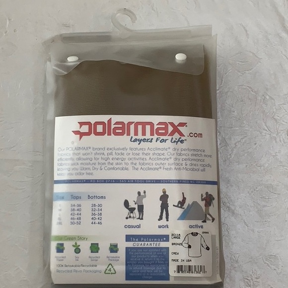 PolarMax BASELAYER 2.0 MIDWEIGHT DOUBLE - Bronze - Picture 8 of 12